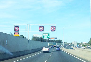 Variable Speed Limit Signs